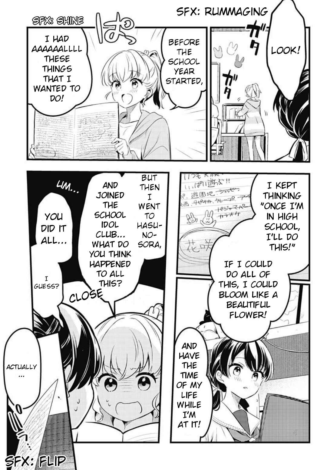 Page 14 Chapter 5 Love Live! flowers* - Hasunosora Girls High School Idol Club -