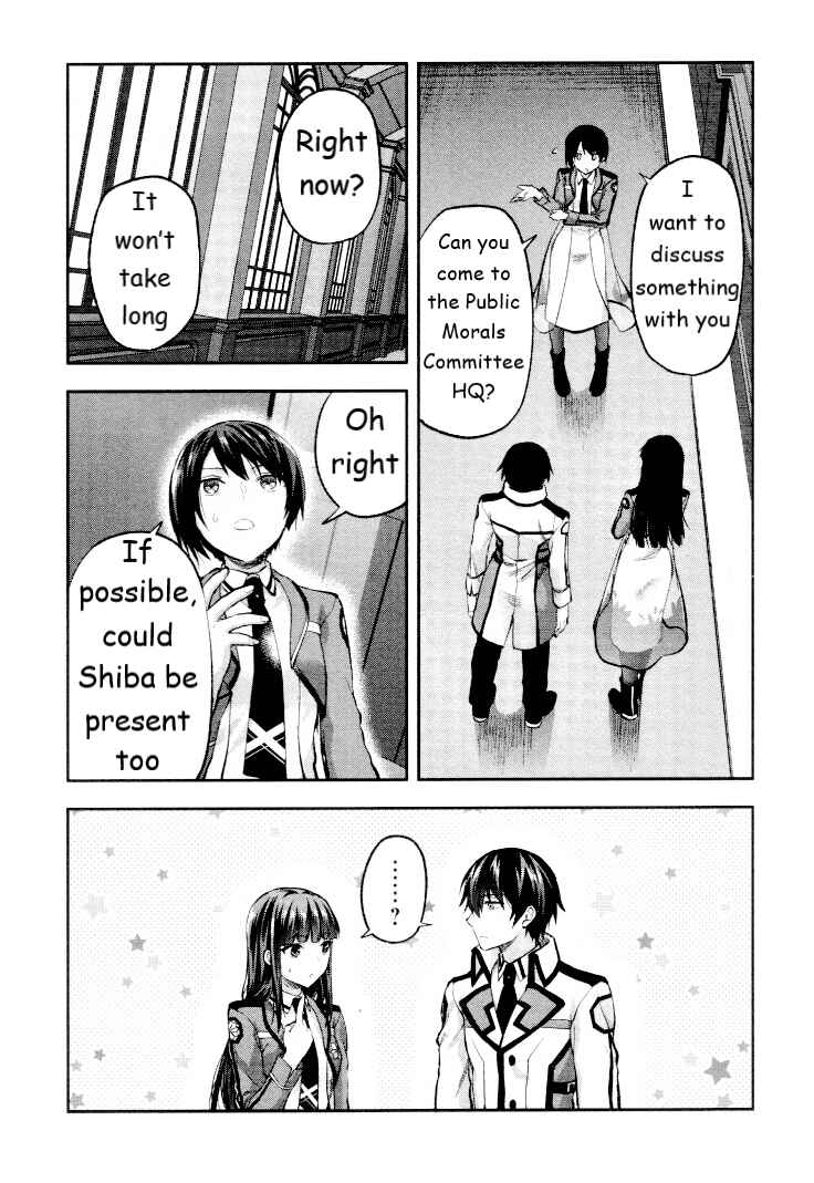 Page 10 Chapter 4 Mahouka Koukou no Rettousei - Kaichou Senkyo-hen