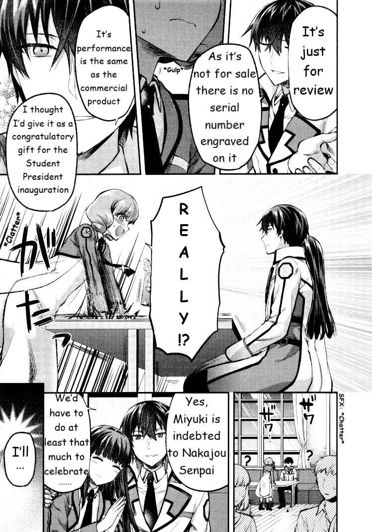 Page 19 Chapter 3 Mahouka Koukou no Rettousei - Kaichou Senkyo-hen