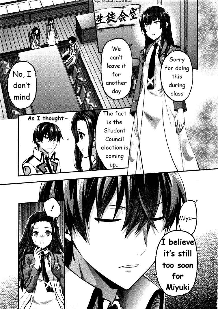Page 5 Chapter 3 Mahouka Koukou no Rettousei - Kaichou Senkyo-hen
