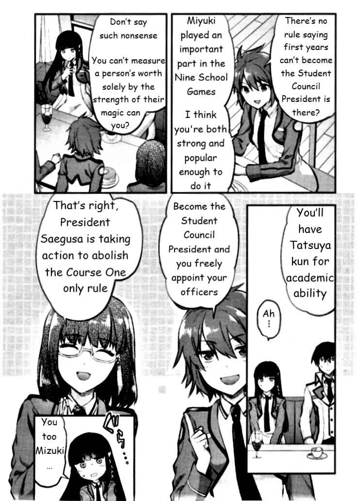 Page 6 Chapter 2 Mahouka Koukou no Rettousei - Kaichou Senkyo-hen