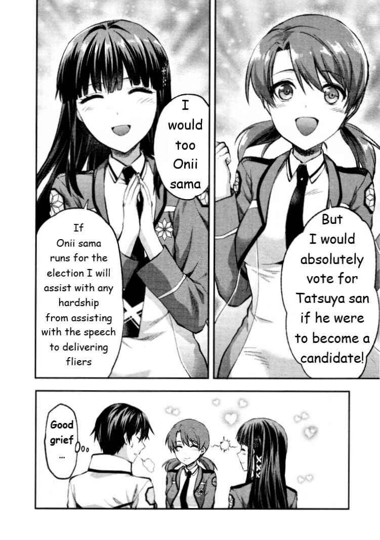 Page 8 Chapter 2 Mahouka Koukou no Rettousei - Kaichou Senkyo-hen