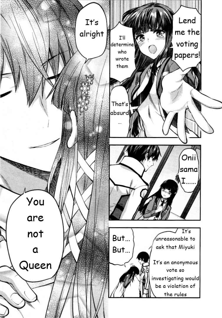 Page 25 Chapter 6 Mahouka Koukou no Rettousei - Kaichou Senkyo-hen