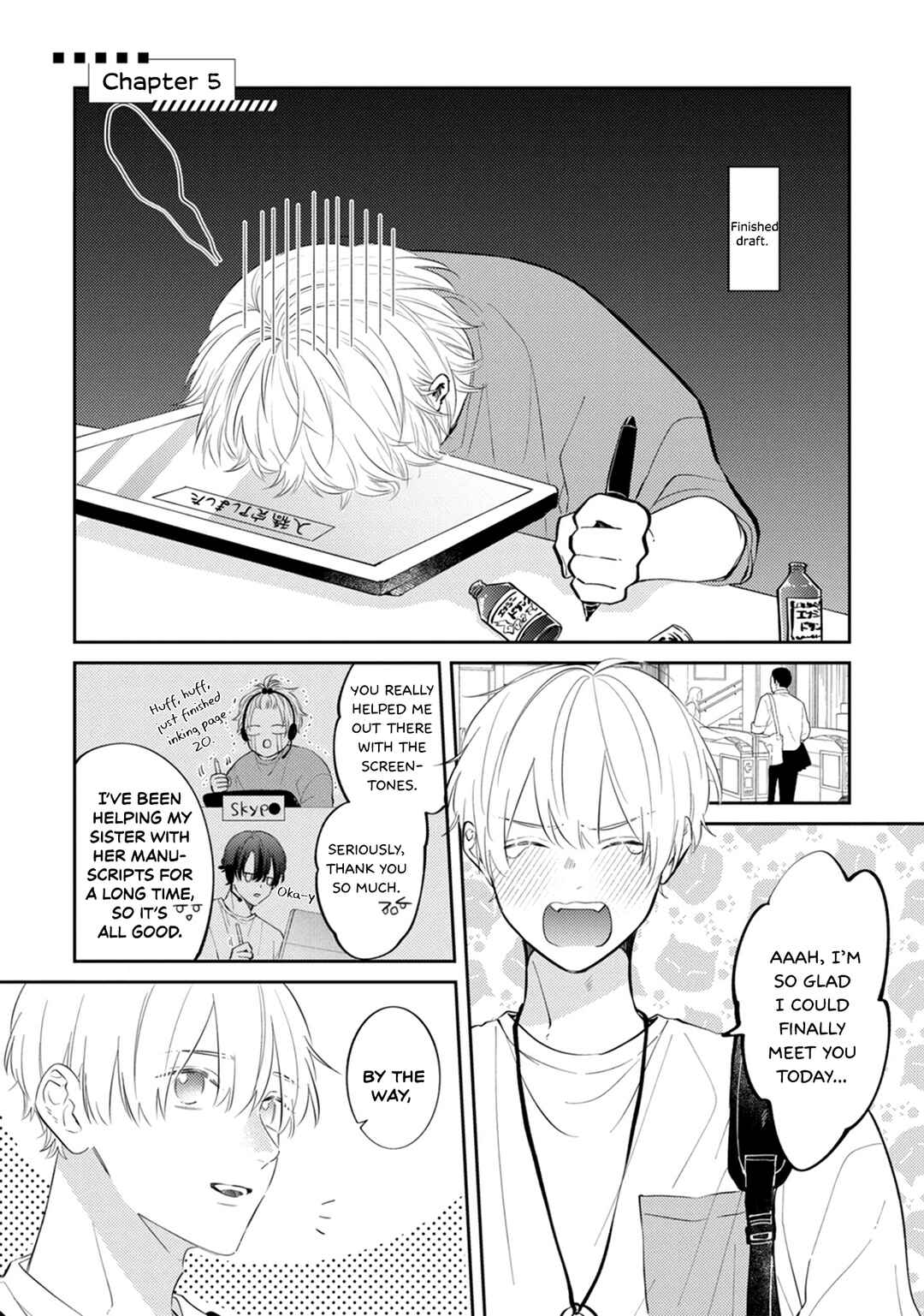 Page 2 Chapter 5 Sono Futari, Kaishaku Chigai desu!