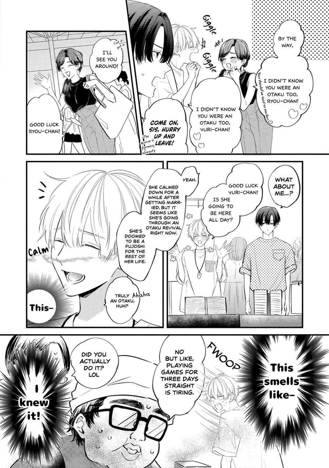 Page 9 Chapter 5 Sono Futari, Kaishaku Chigai desu!