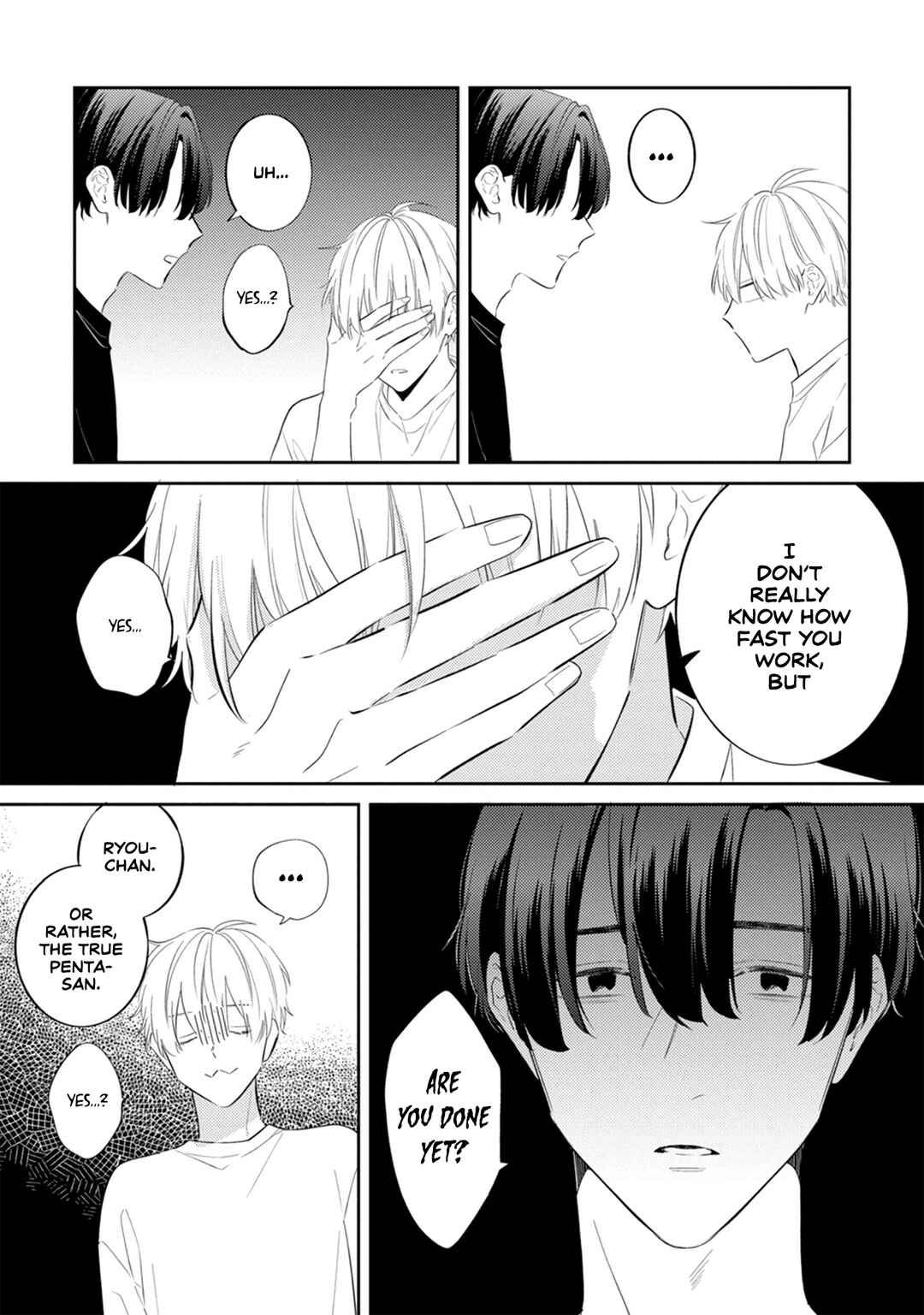 Page 14 Chapter 4 Sono Futari, Kaishaku Chigai desu!