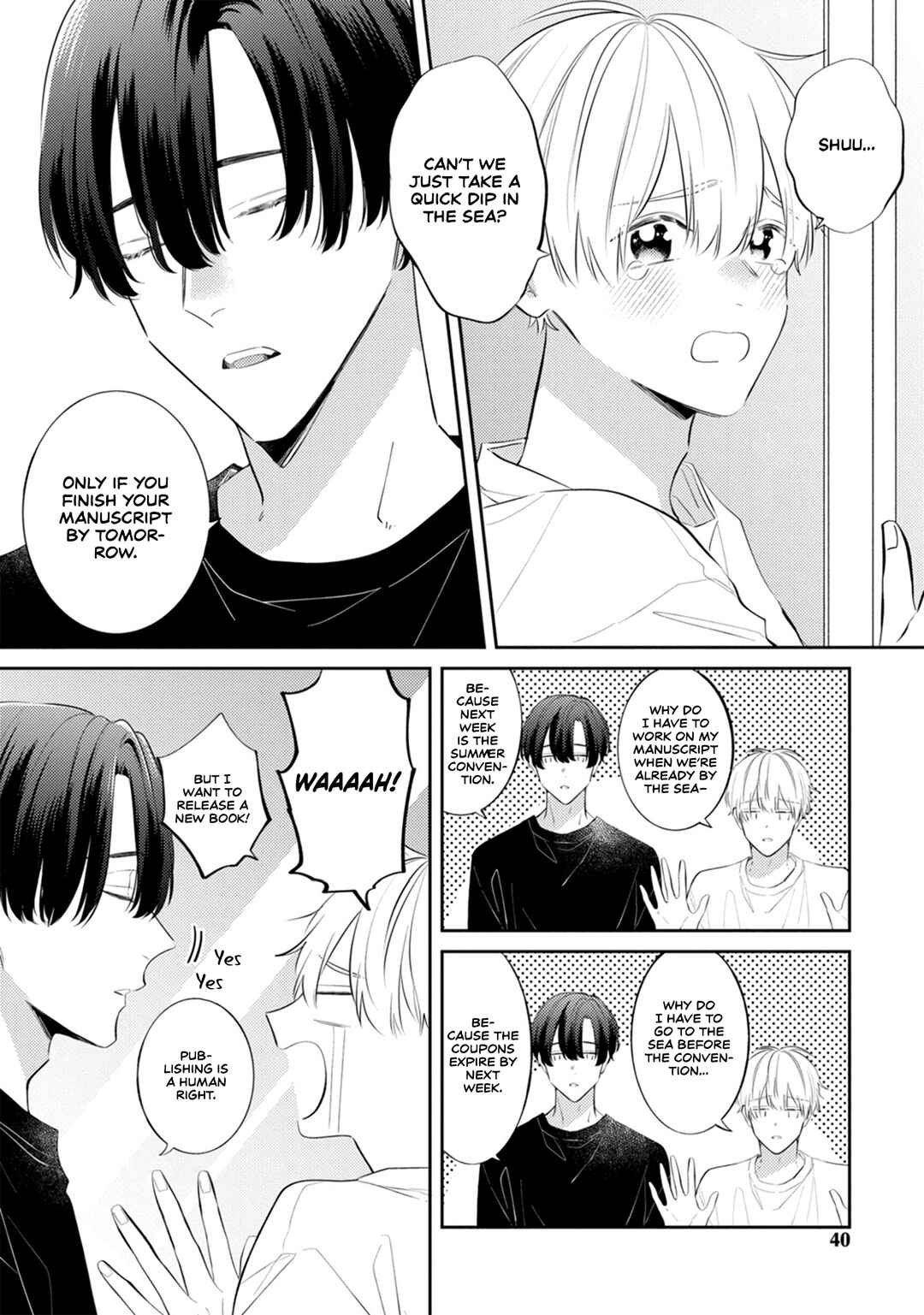 Page 3 Chapter 4 Sono Futari, Kaishaku Chigai desu!