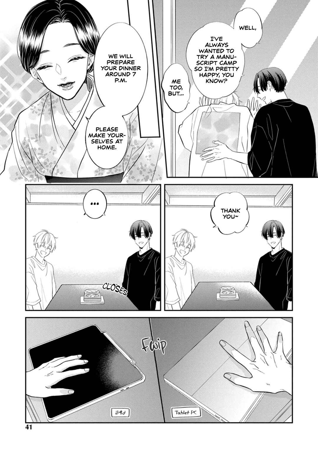 Page 4 Chapter 4 Sono Futari, Kaishaku Chigai desu!