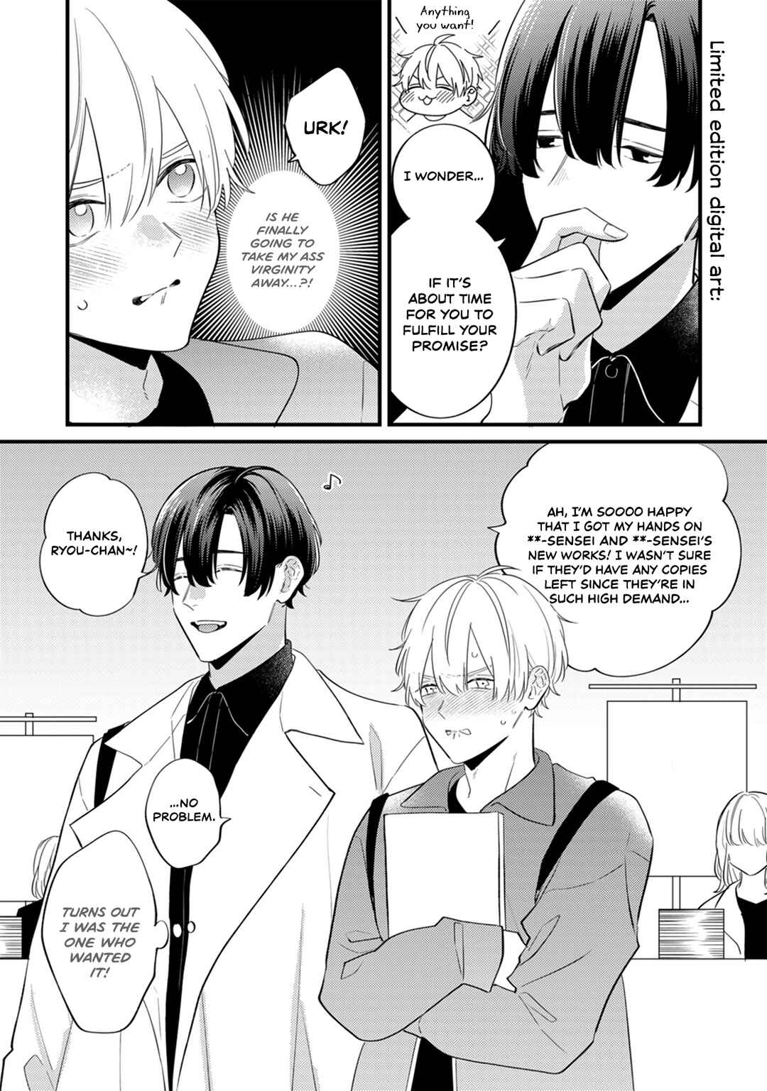 Page 19 Chapter 16.5 Sono Futari, Kaishaku Chigai desu!