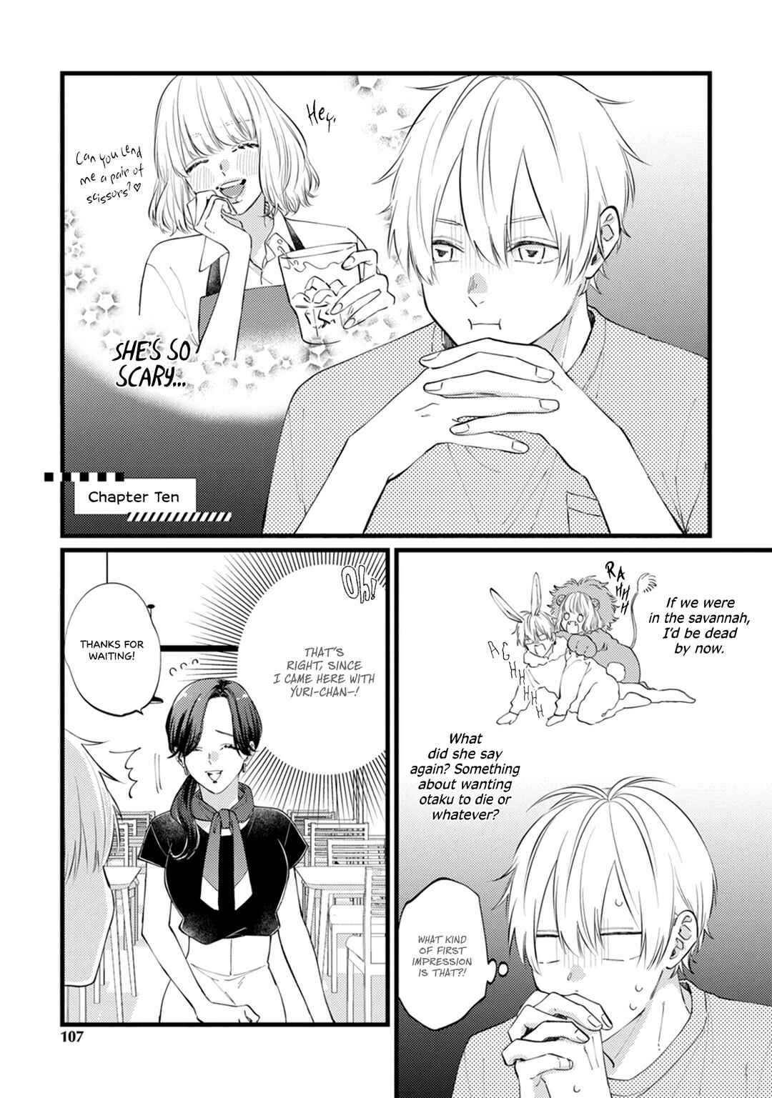 Page 2 Chapter 10 Sono Futari, Kaishaku Chigai desu!