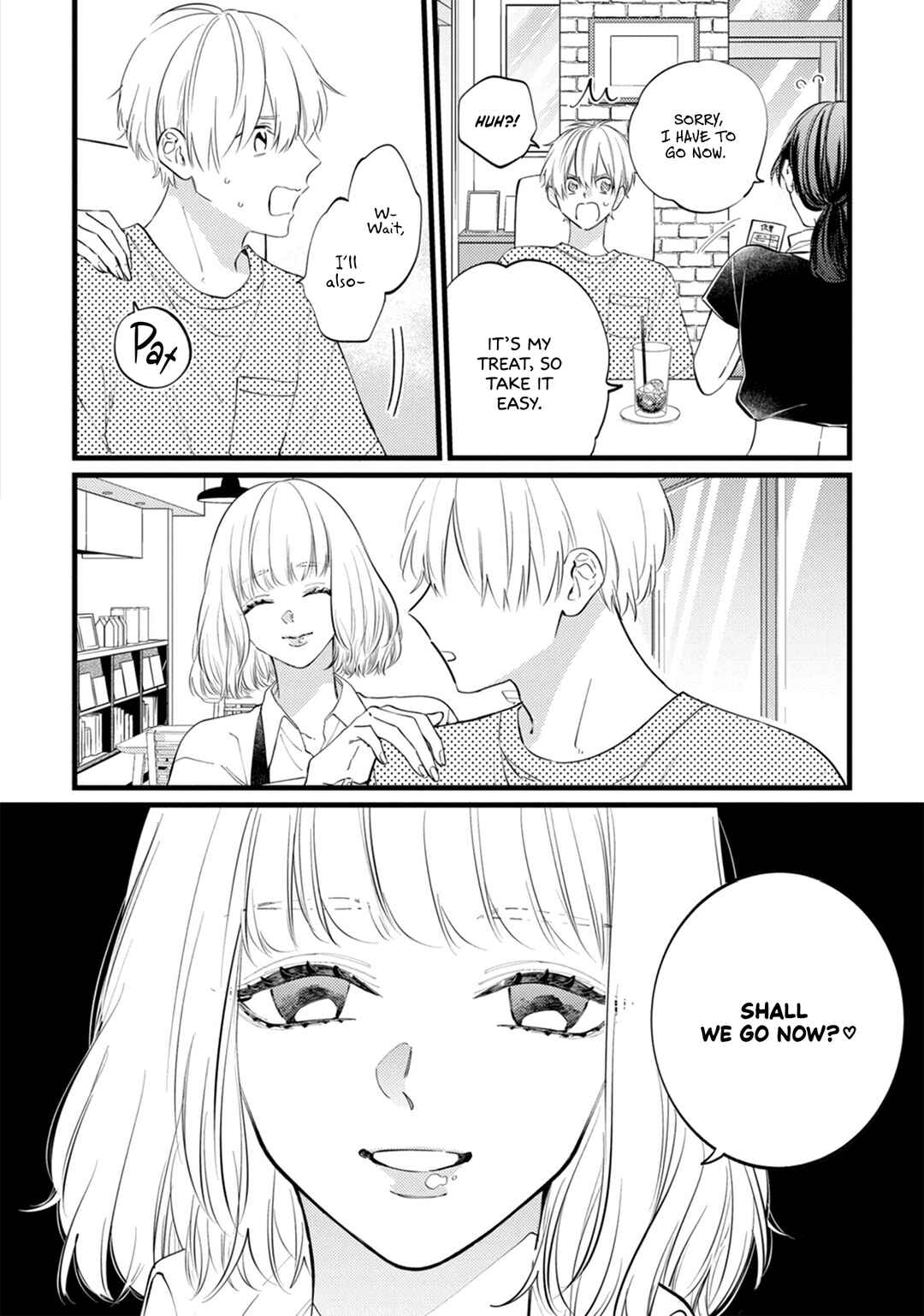 Page 3 Chapter 10 Sono Futari, Kaishaku Chigai desu!