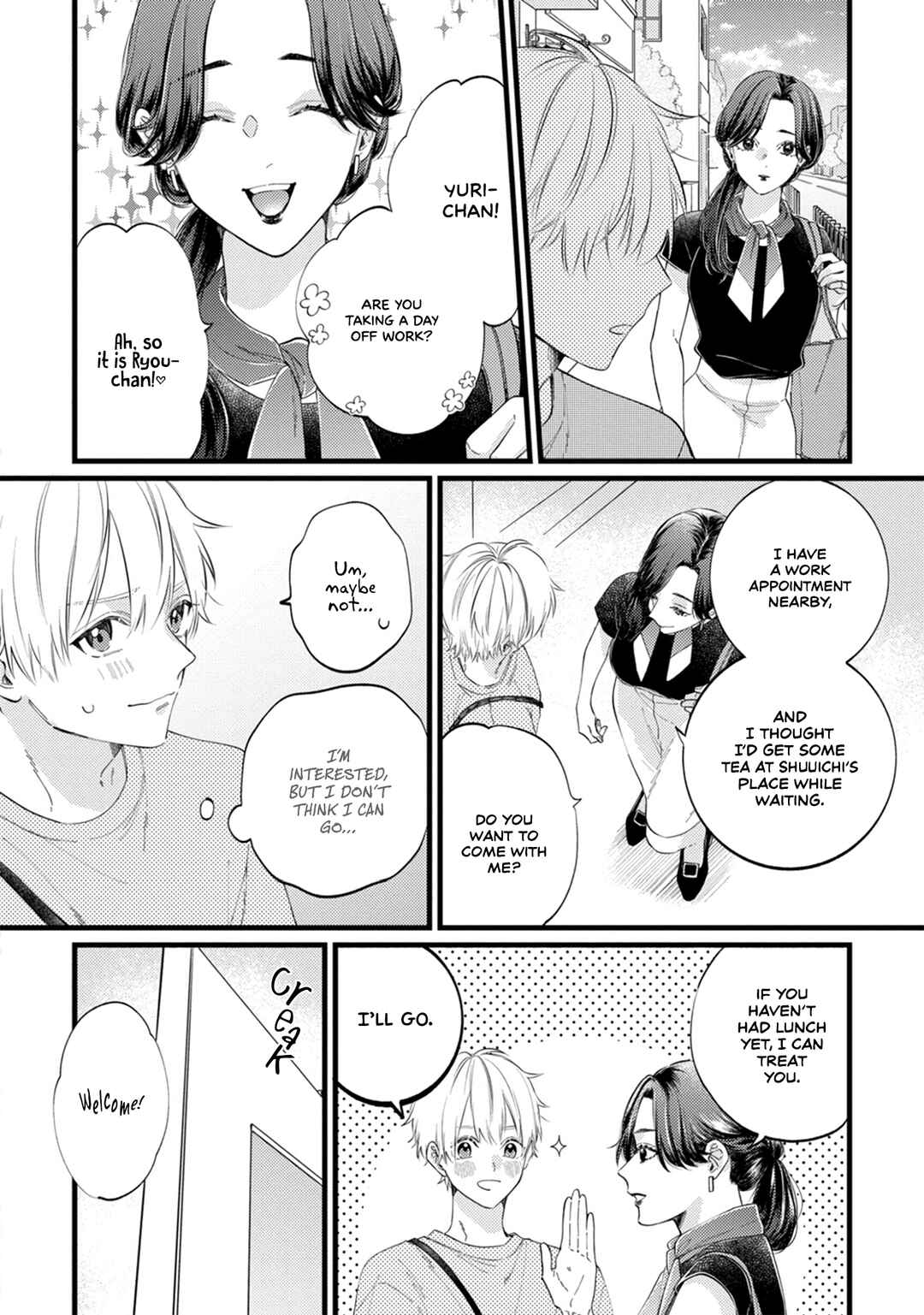 Page 3 Chapter 9 Sono Futari, Kaishaku Chigai desu!