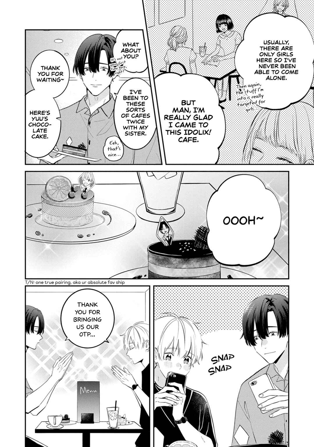 Page 4 Chapter 3 Sono Futari, Kaishaku Chigai desu!