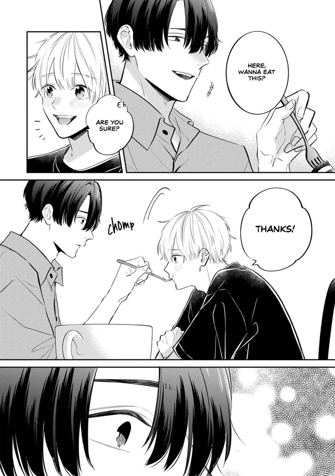 Page 6 Chapter 3 Sono Futari, Kaishaku Chigai desu!