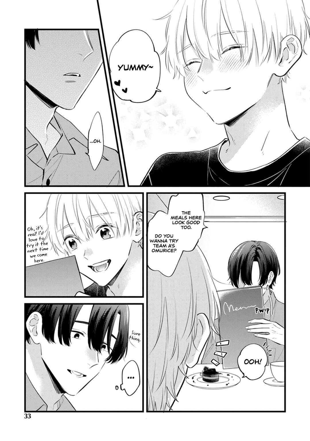 Page 7 Chapter 3 Sono Futari, Kaishaku Chigai desu!