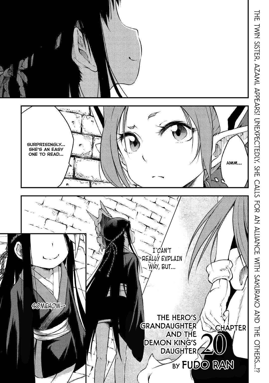 Page 2 Chapter 20 Yuusha no Mago to Maou no Musume