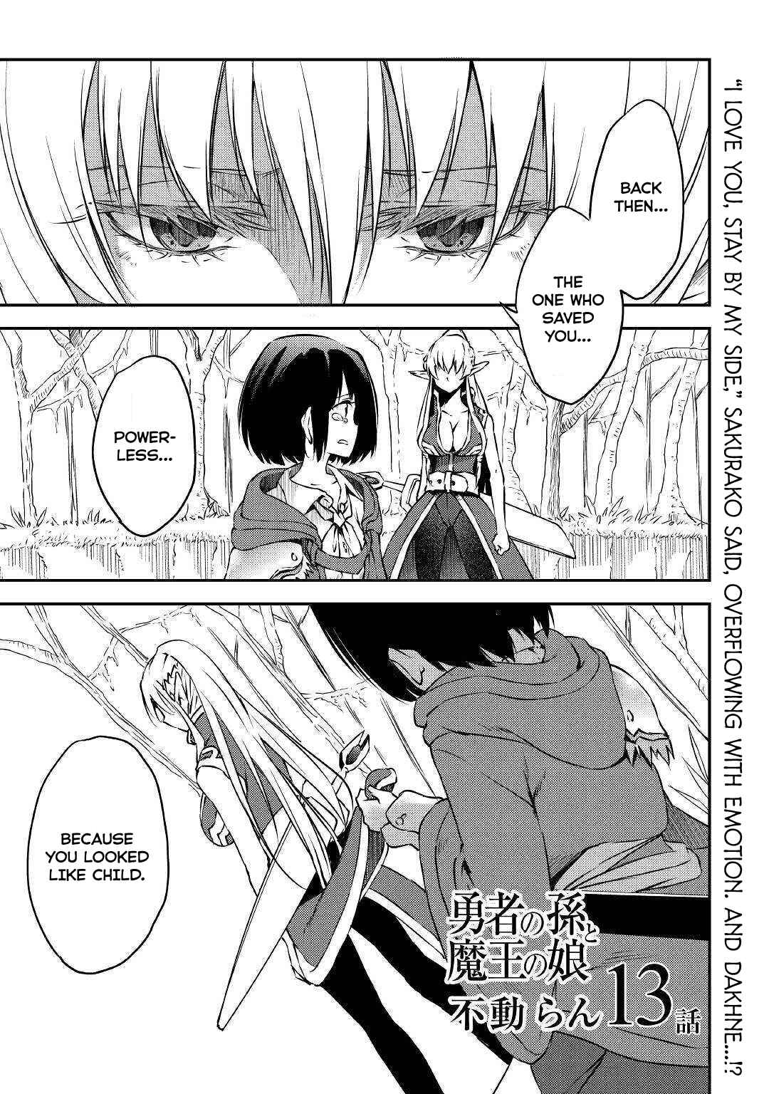Page 2 Chapter 13 Yuusha no Mago to Maou no Musume