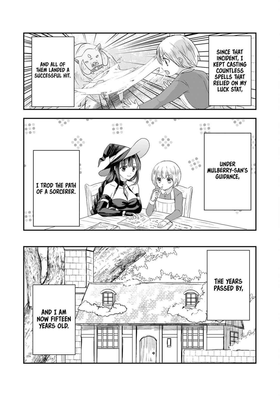 Page 3 Chapter 2 I am Invincible with My Luck Stat at 999 and Infallible Insta-Death Magic: I was Banished with a Magic Power of 1, but I Rise to the Top with My Probability Cheat