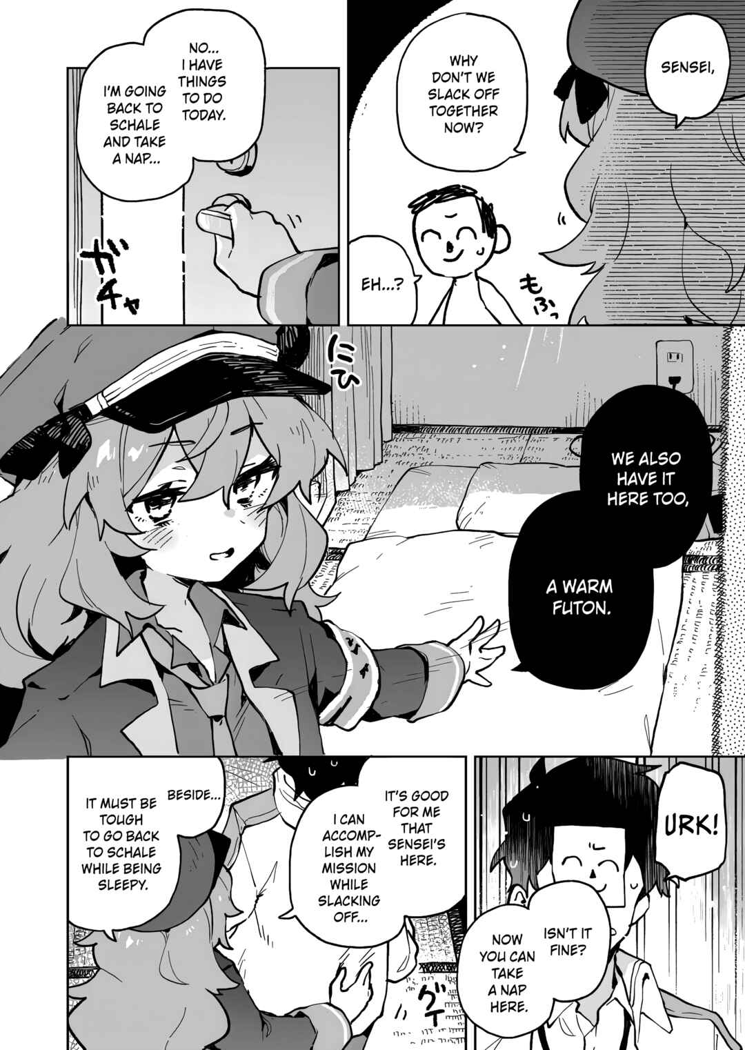 Page 13 Chapter Unknown_d715 Blue Archive - The Great Gehennian Floof War (Doujinshi)