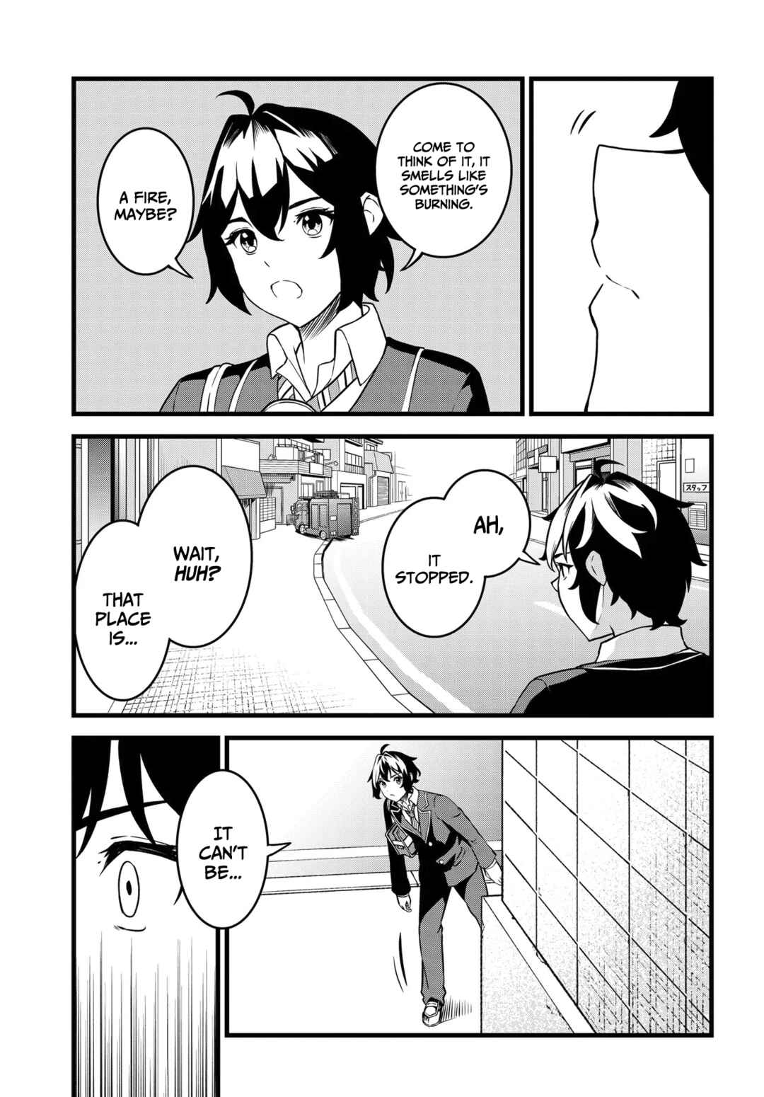 Page 17 Chapter 1.1 Tensai Bishoujo Sanshimai wa Isourou ni Dake Choro Kawaii