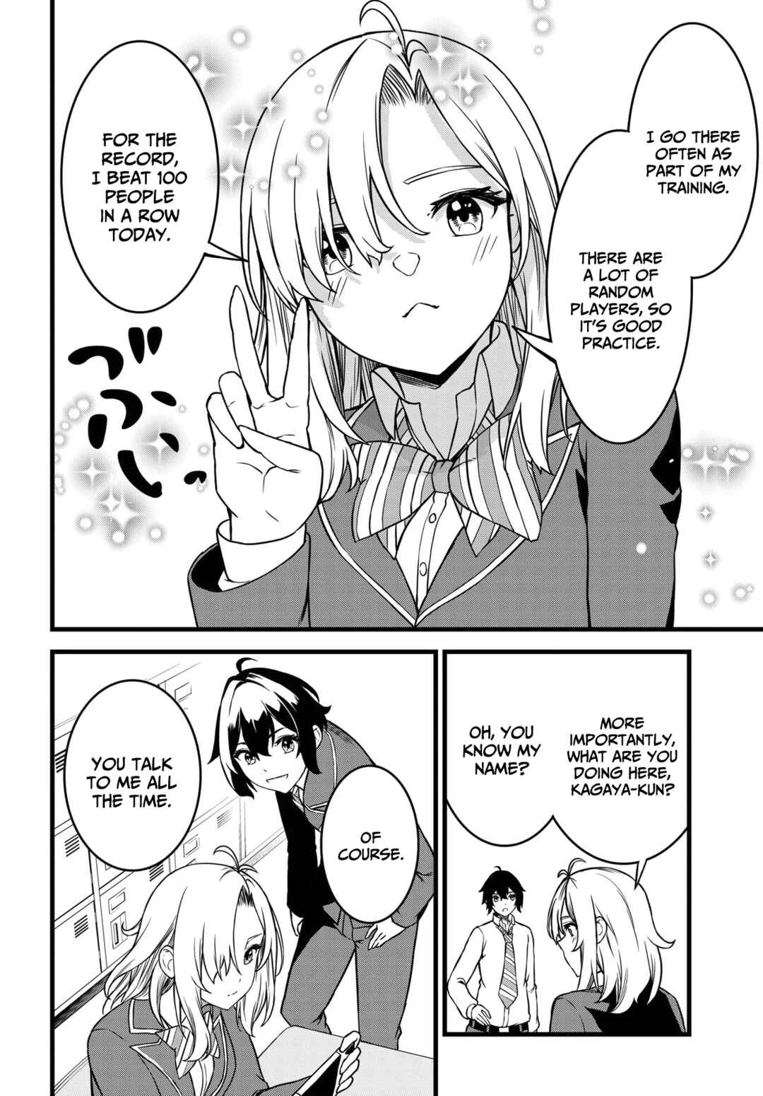 Page 11 Chapter 1.2 Tensai Bishoujo Sanshimai wa Isourou ni Dake Choro Kawaii