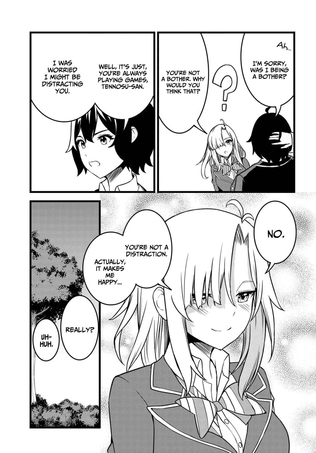 Page 12 Chapter 1.2 Tensai Bishoujo Sanshimai wa Isourou ni Dake Choro Kawaii