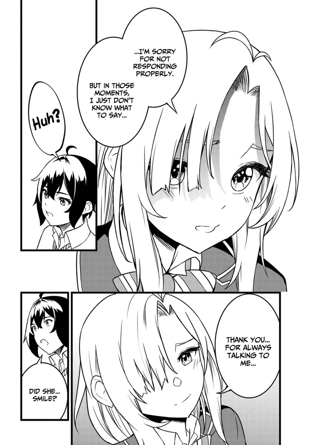 Page 13 Chapter 1.2 Tensai Bishoujo Sanshimai wa Isourou ni Dake Choro Kawaii