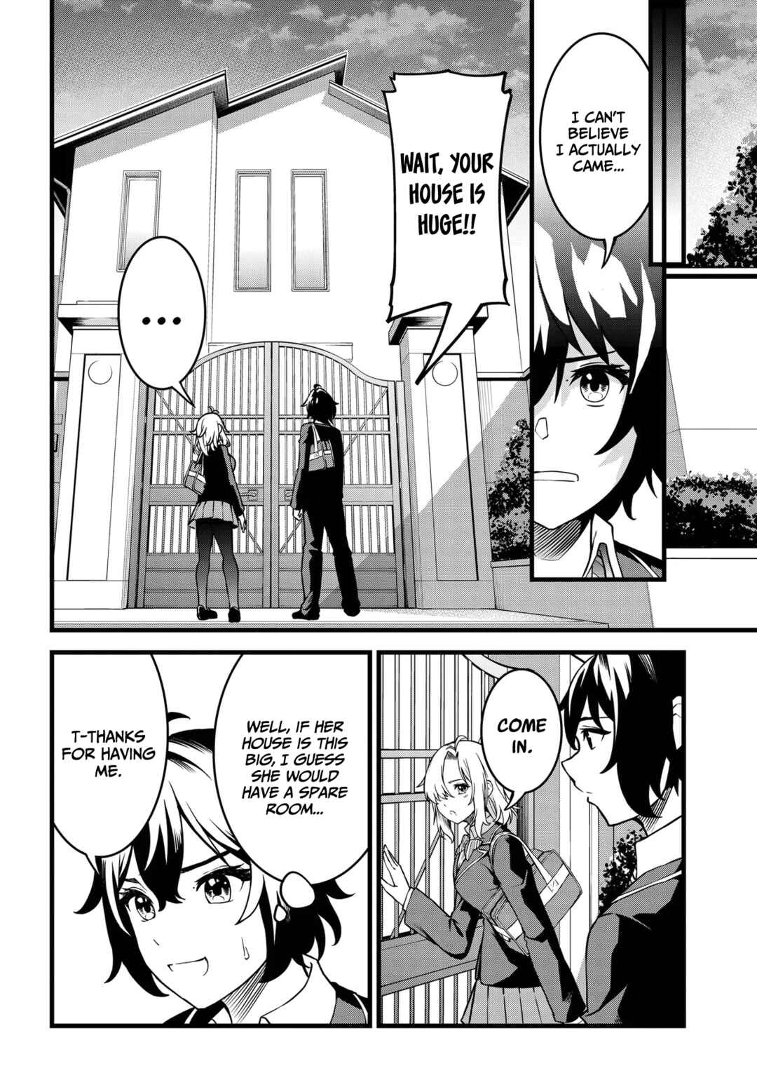 Page 19 Chapter 1.2 Tensai Bishoujo Sanshimai wa Isourou ni Dake Choro Kawaii