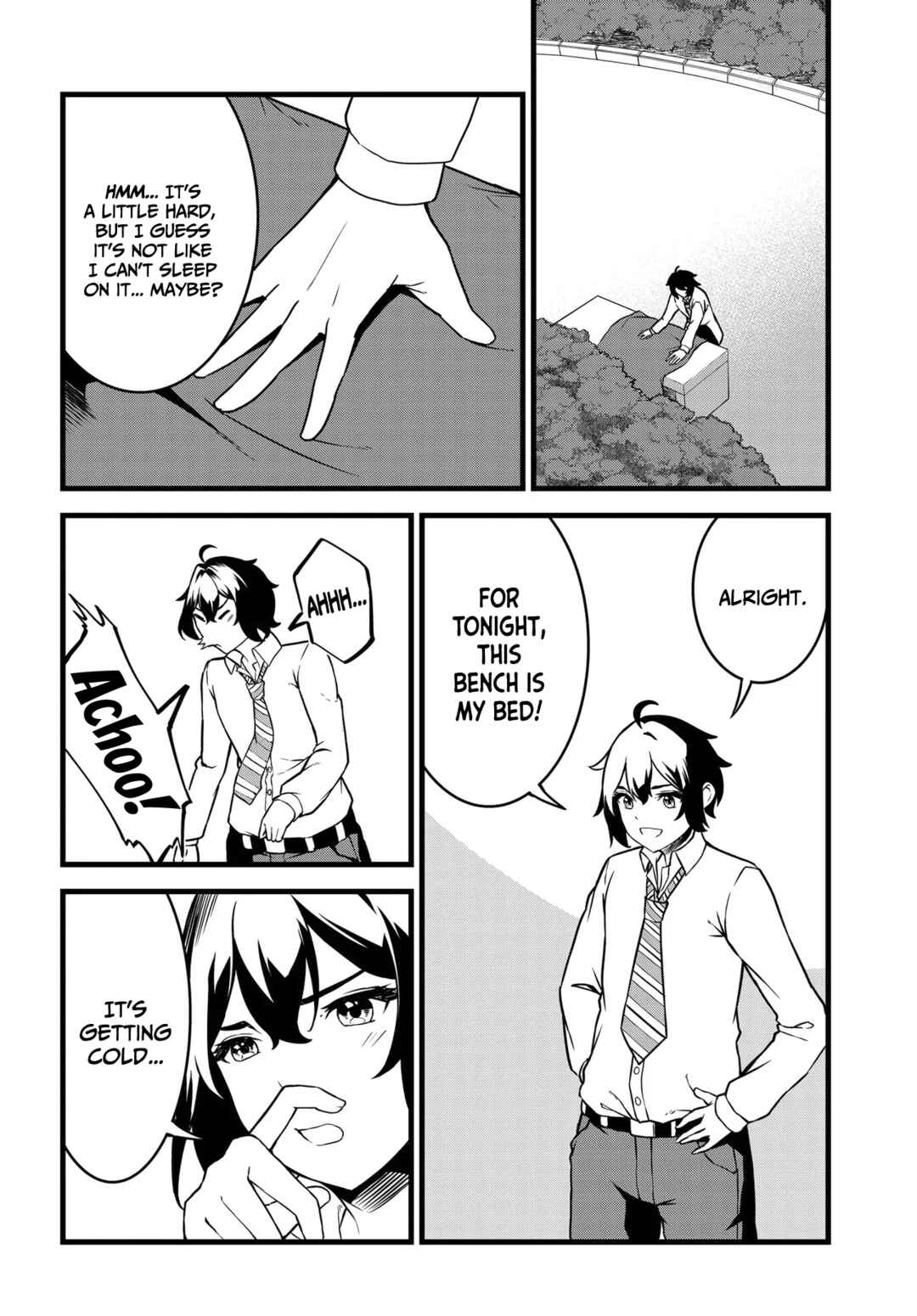 Page 7 Chapter 1.2 Tensai Bishoujo Sanshimai wa Isourou ni Dake Choro Kawaii