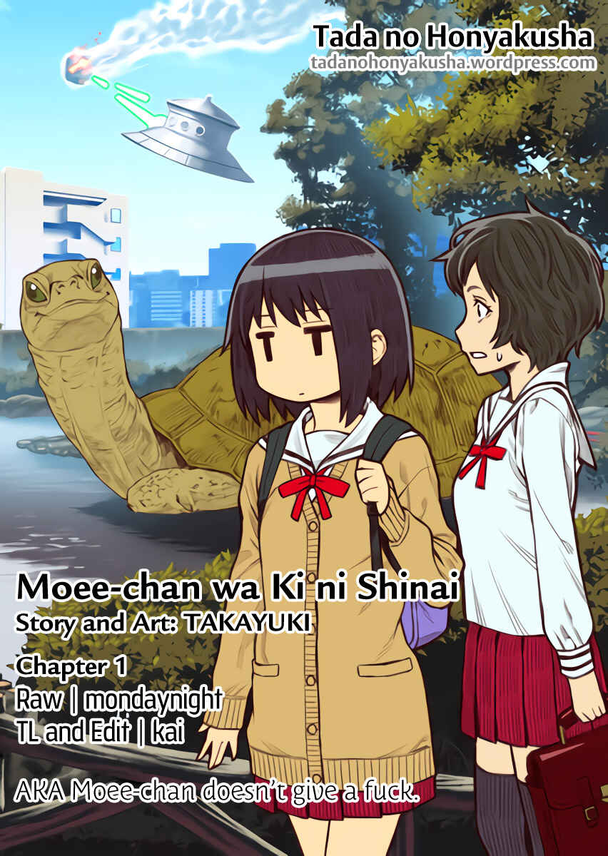 Page 1 Chapter 1 Moee-chan wa Kinishinai