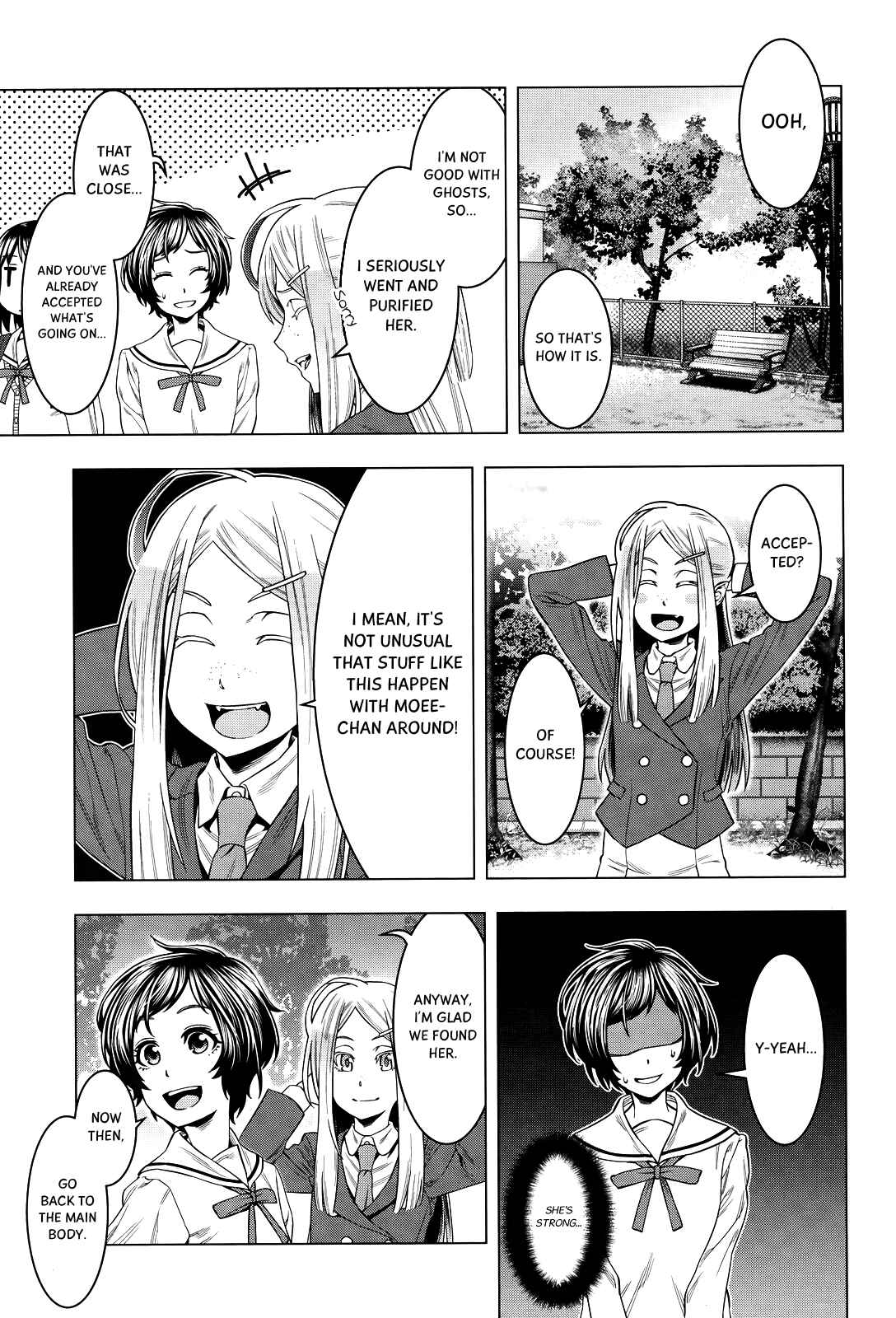 Page 8 Chapter 4 Moee-chan wa Kinishinai