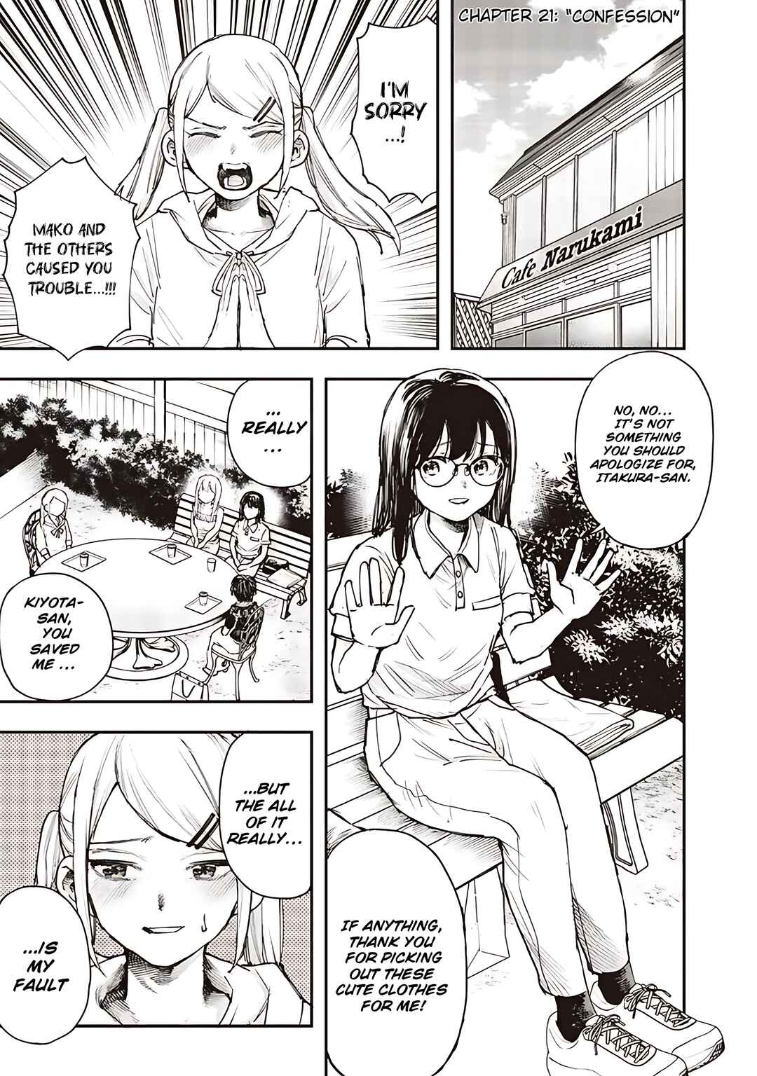Page 1 Chapter 21 Kiyota-san wa Yogosaretai!?