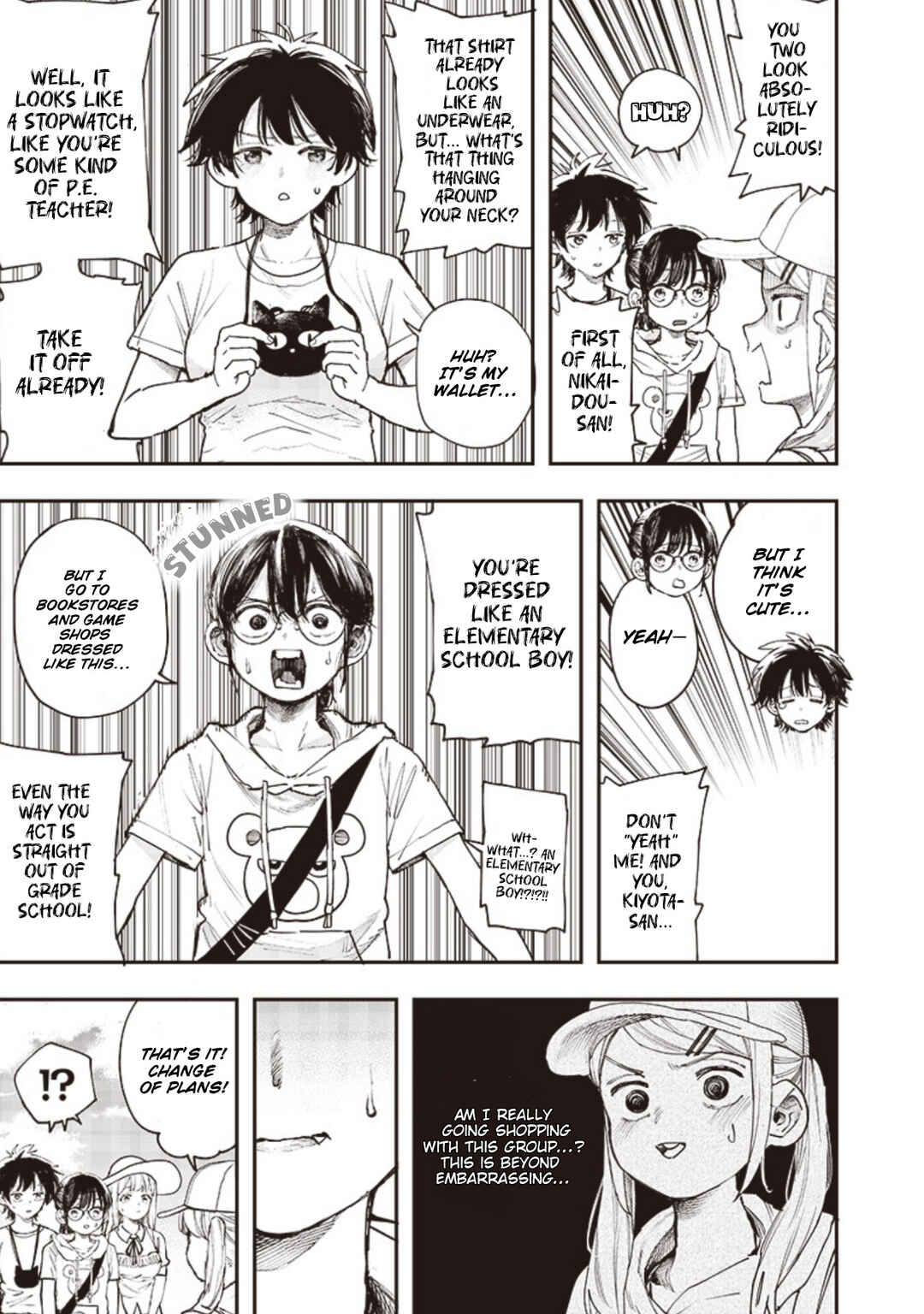 Page 3 Chapter 19 Kiyota-san wa Yogosaretai!?