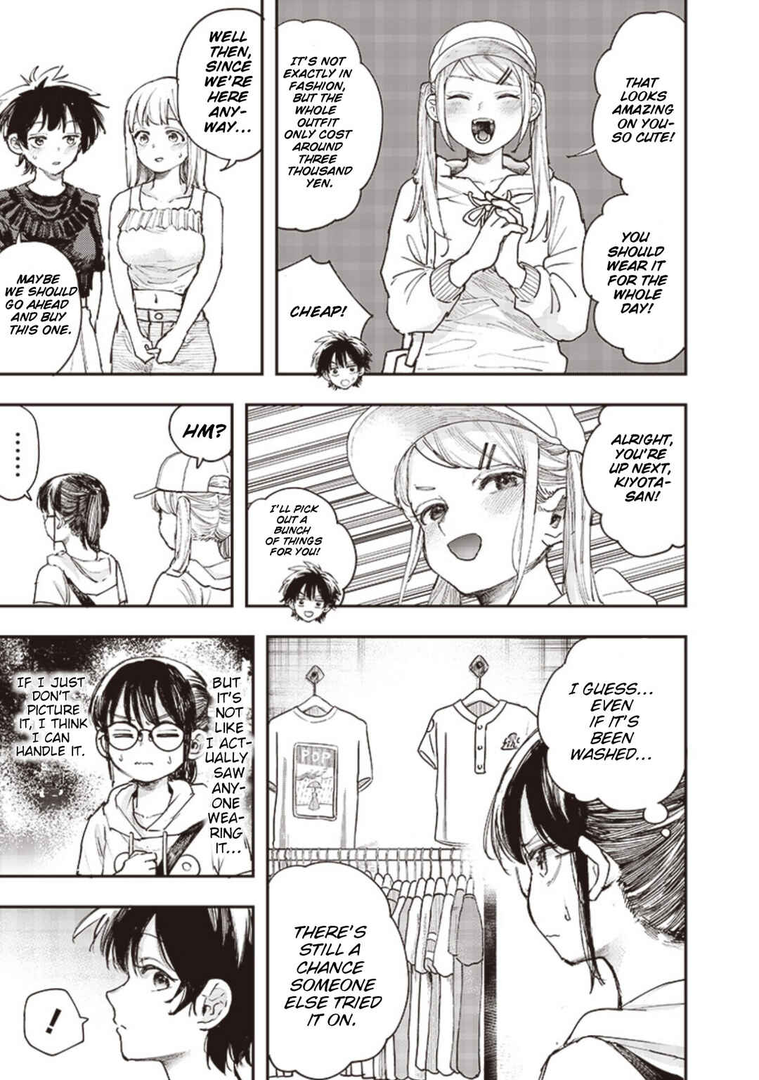 Page 7 Chapter 19 Kiyota-san wa Yogosaretai!?