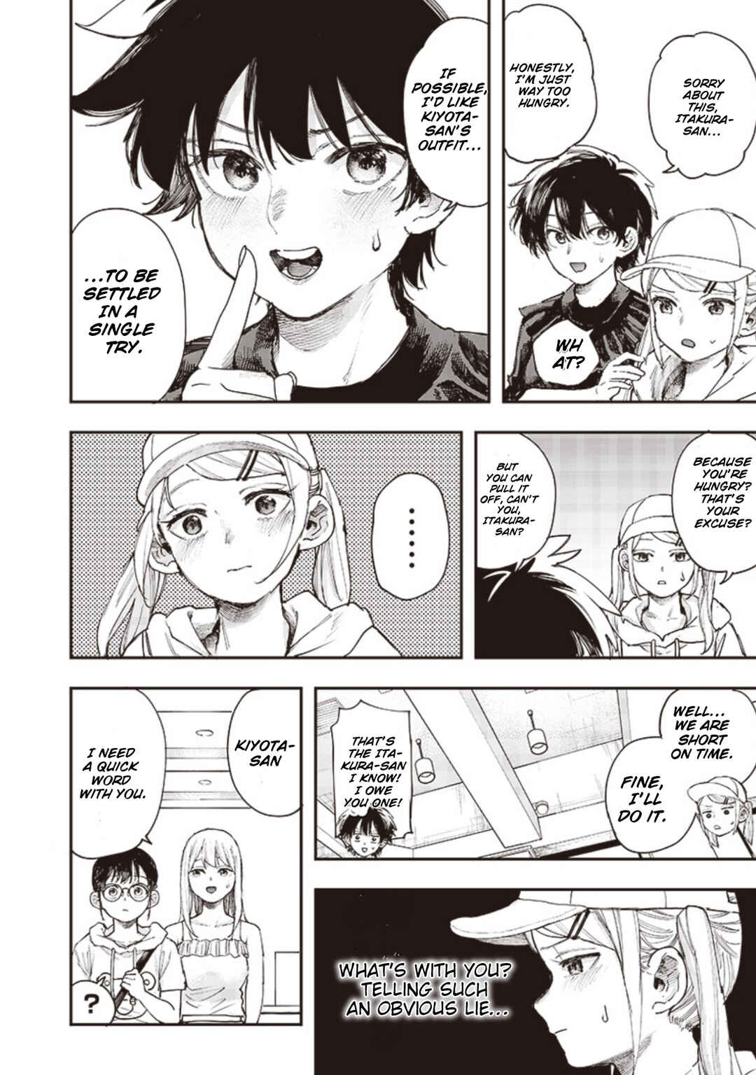 Page 8 Chapter 19 Kiyota-san wa Yogosaretai!?