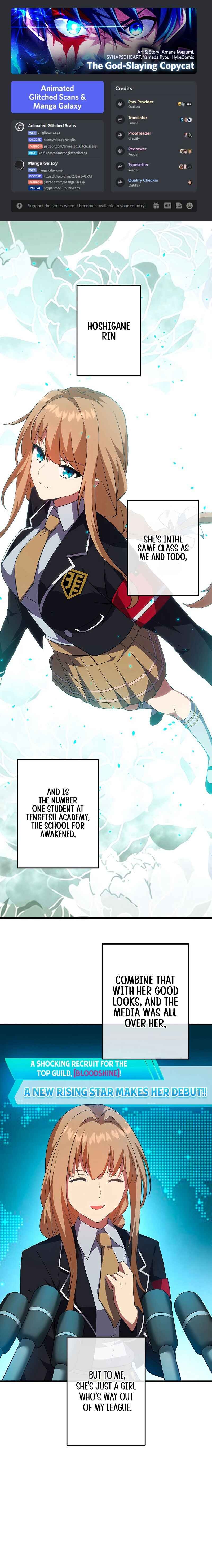 Page 1 Chapter 7 God-Slaying Copycat