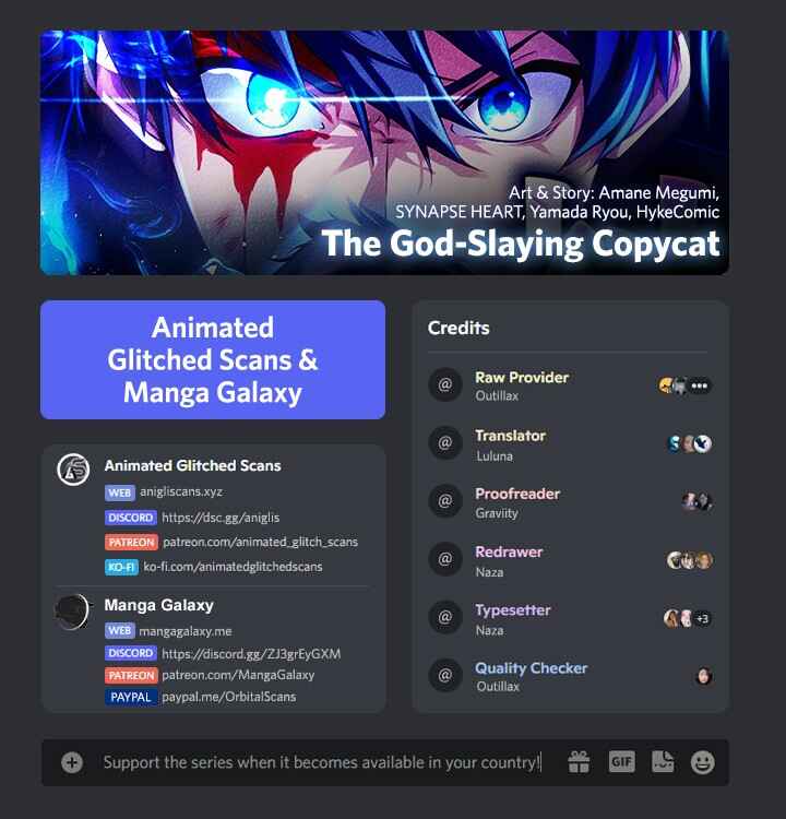 Page 1 Chapter 10 God-Slaying Copycat