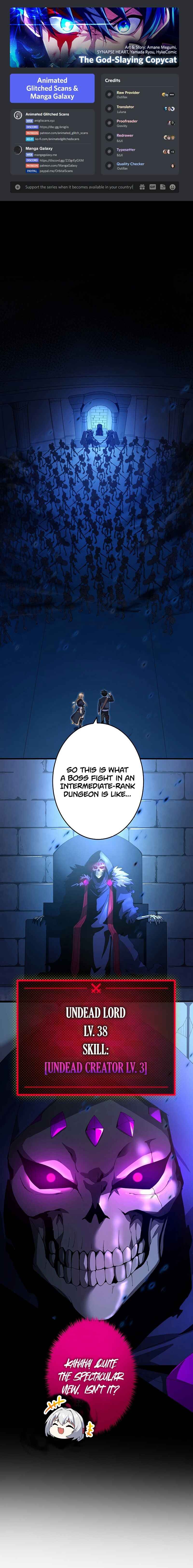 Page 1 Chapter 13 God-Slaying Copycat