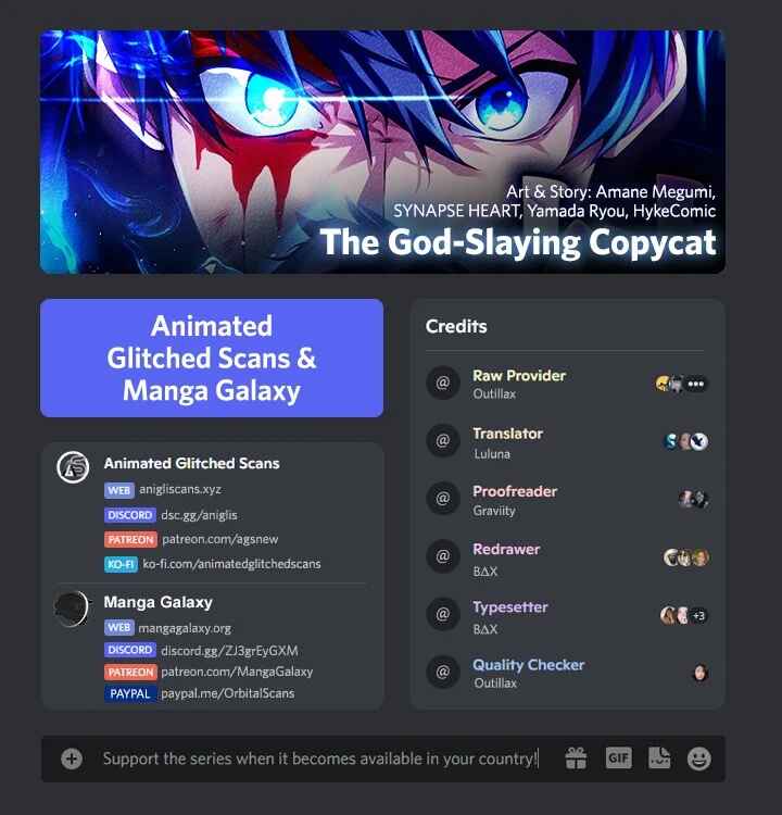 Page 1 Chapter 19 God-Slaying Copycat