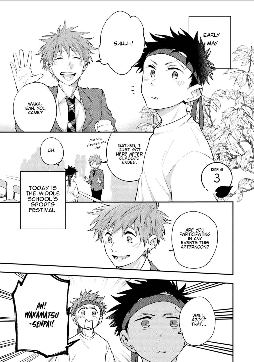 Page 1 Chapter 3 Senshun Kansoku