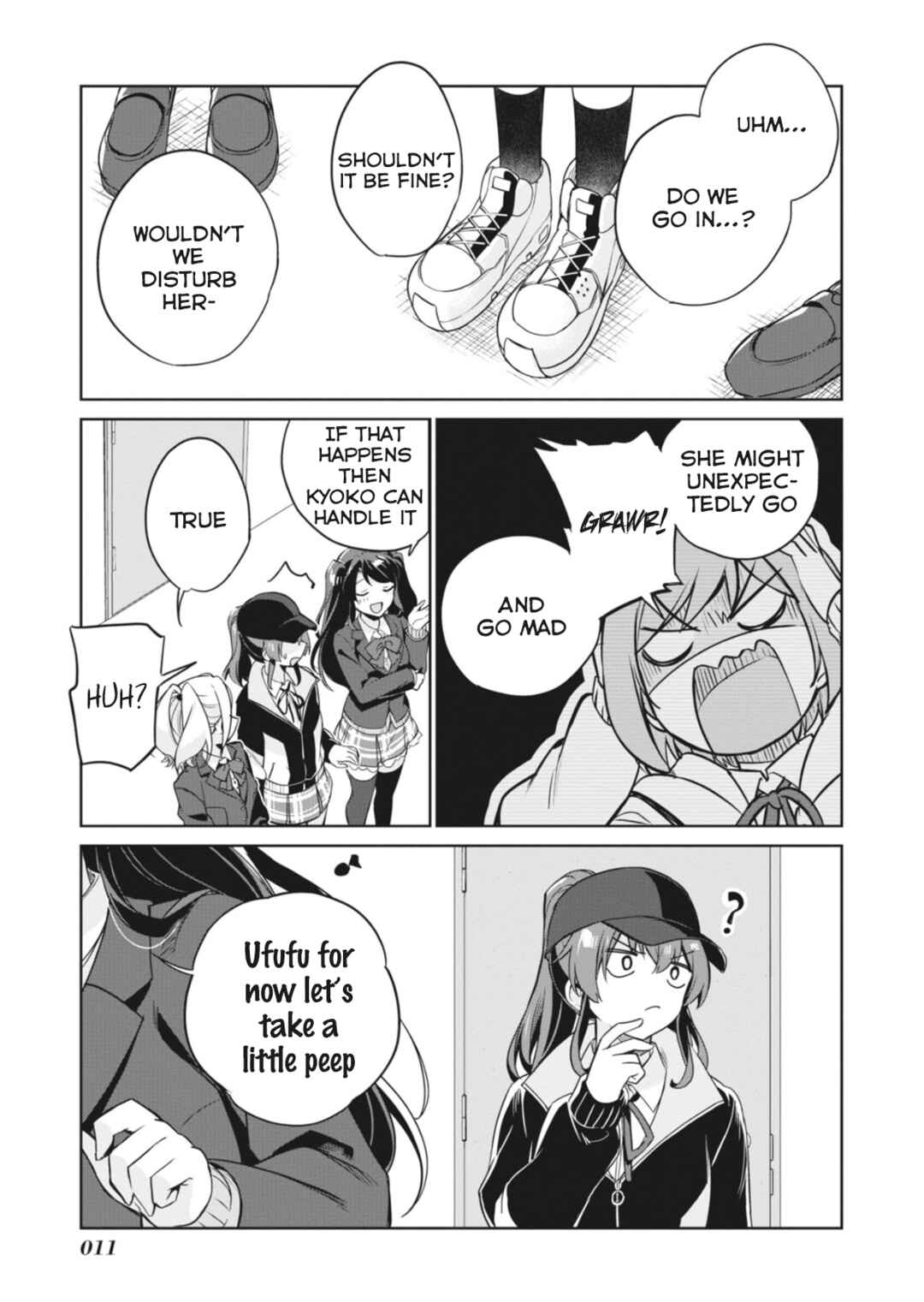 Page 11 Chapter 10 D4DJ-The Prologue Of Peaky P-key-