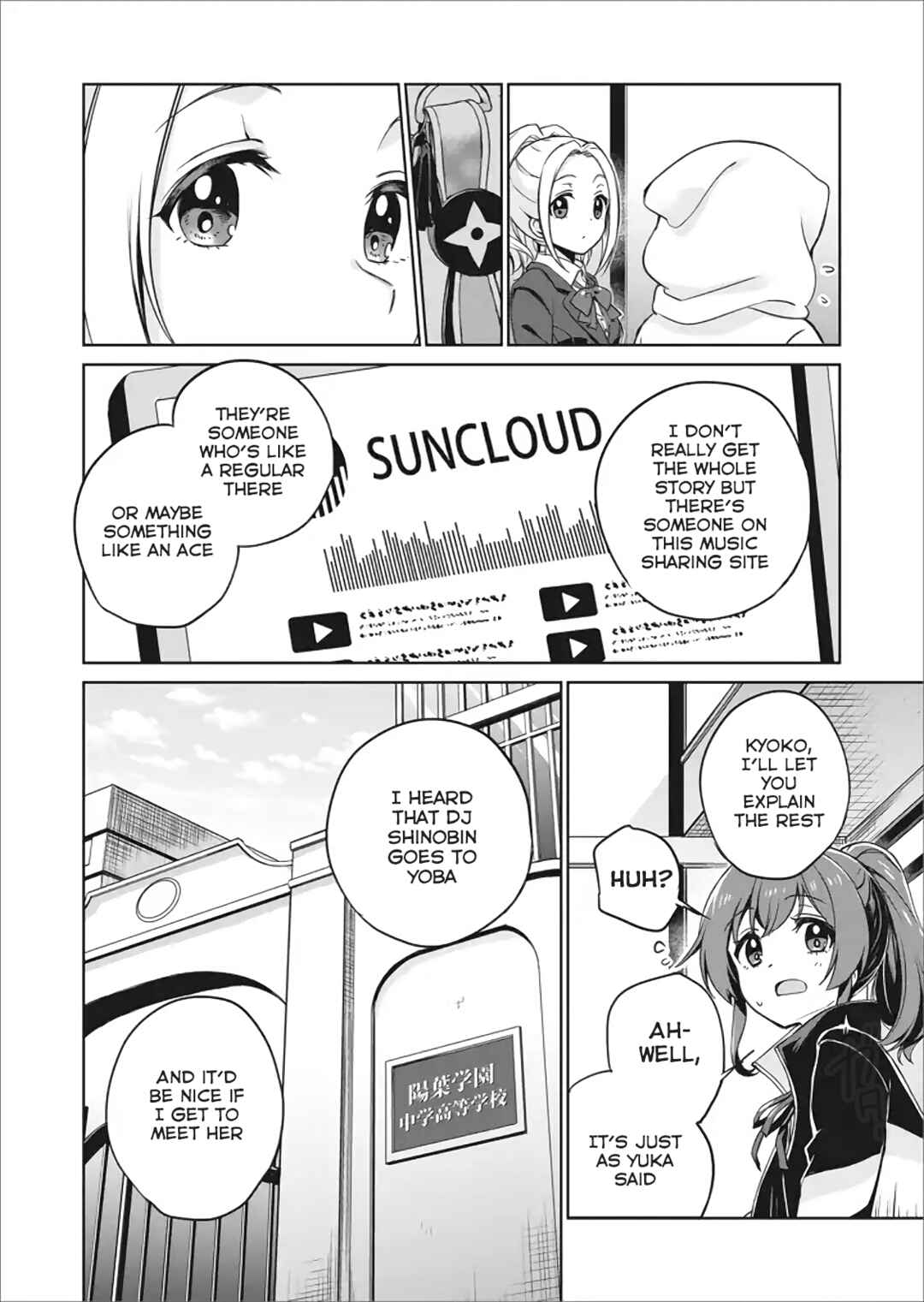 Page 22 Chapter 3 D4DJ-The Prologue Of Peaky P-key-