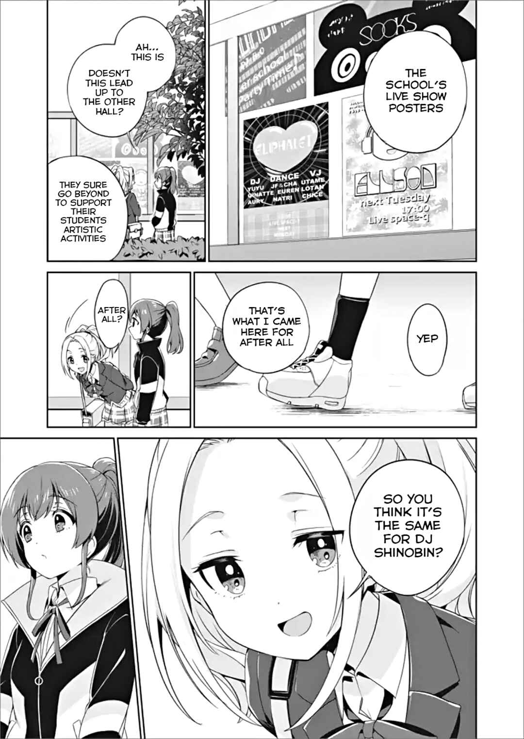 Page 10 Chapter 2 D4DJ-The Prologue Of Peaky P-key-