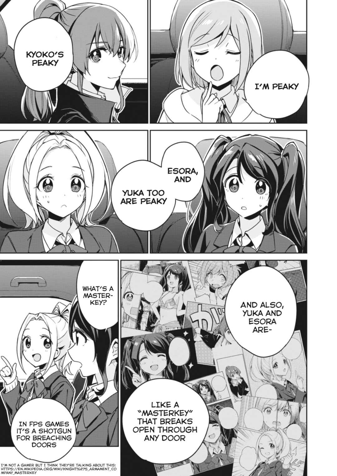 Page 25 Chapter 16 D4DJ-The Prologue Of Peaky P-key-