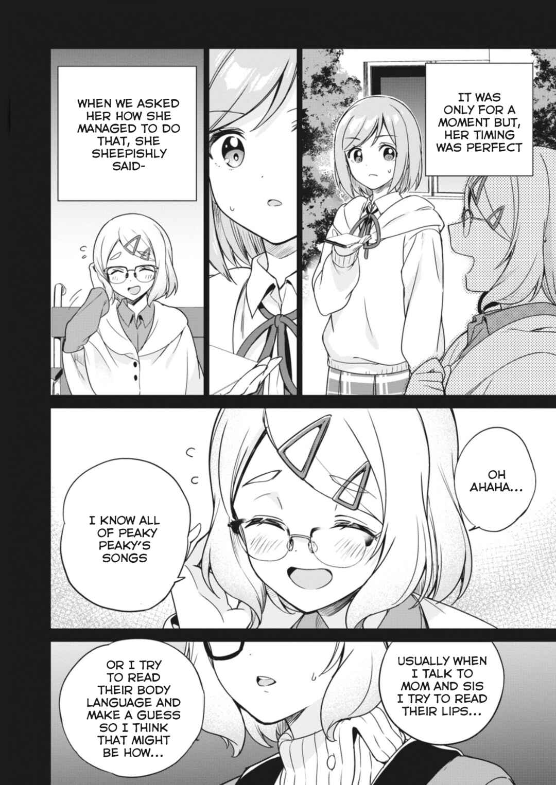 Page 4 Chapter 15 D4DJ-The Prologue Of Peaky P-key-
