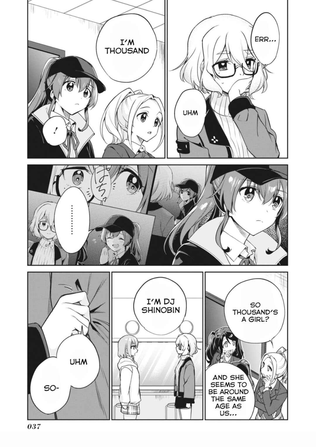 Page 11 Chapter 11 D4DJ-The Prologue Of Peaky P-key-