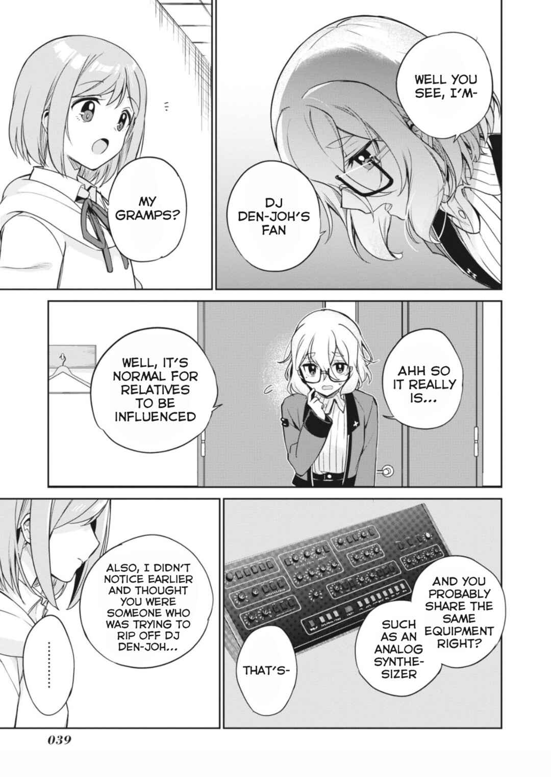 Page 13 Chapter 11 D4DJ-The Prologue Of Peaky P-key-