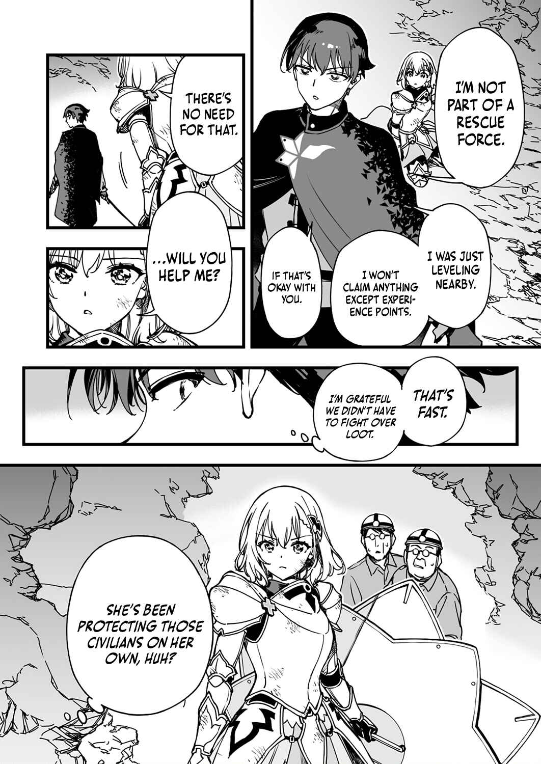 Page 14 Chapter 2 Yuusha Party kara Oidasareta Fuguushoku [Wanashi] Yunikku Sukiru [Yajirushi] de Saikyou ni Naru