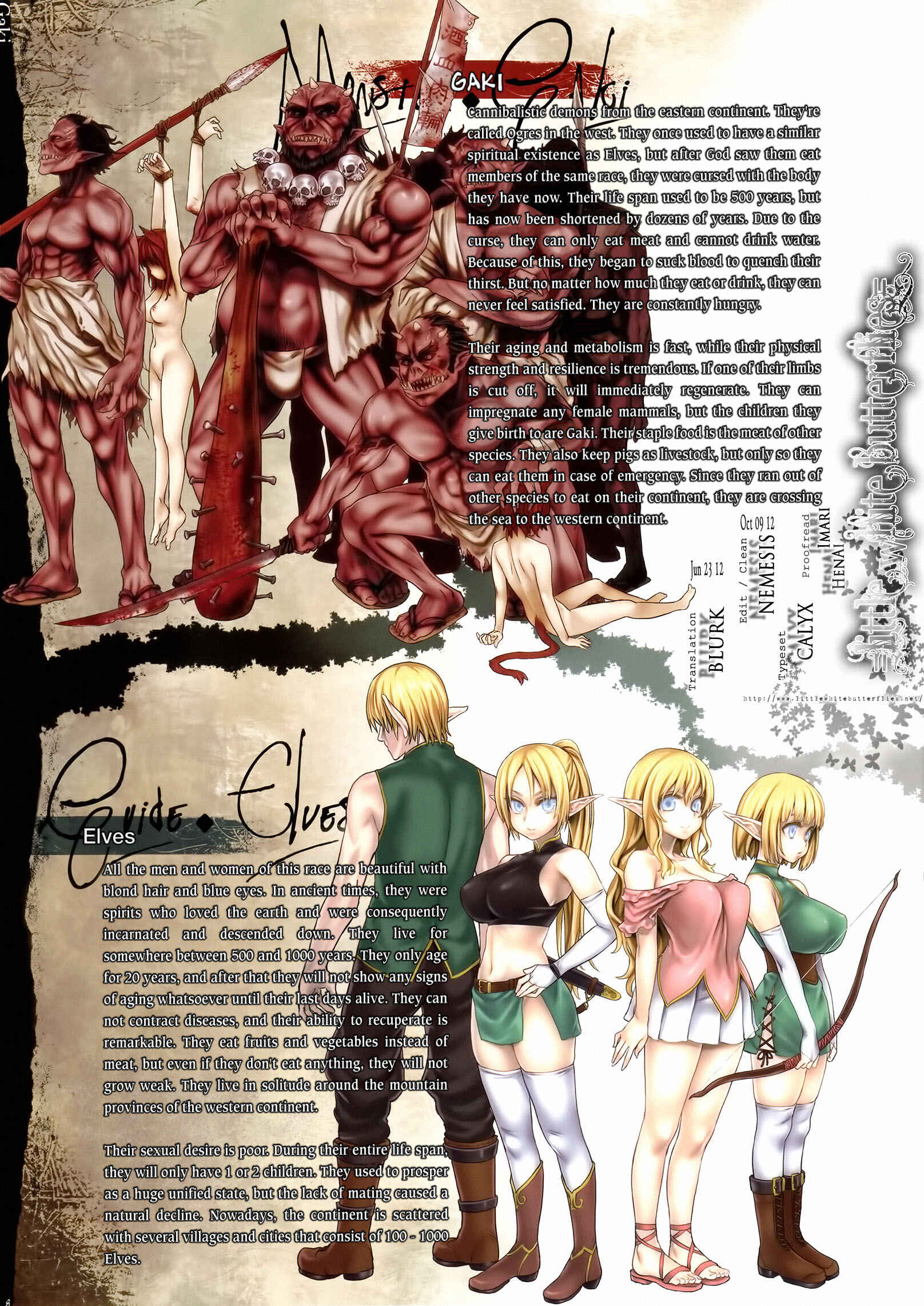 Page 1 Chapter 7 Bestiary -Monster Daihyakka-
