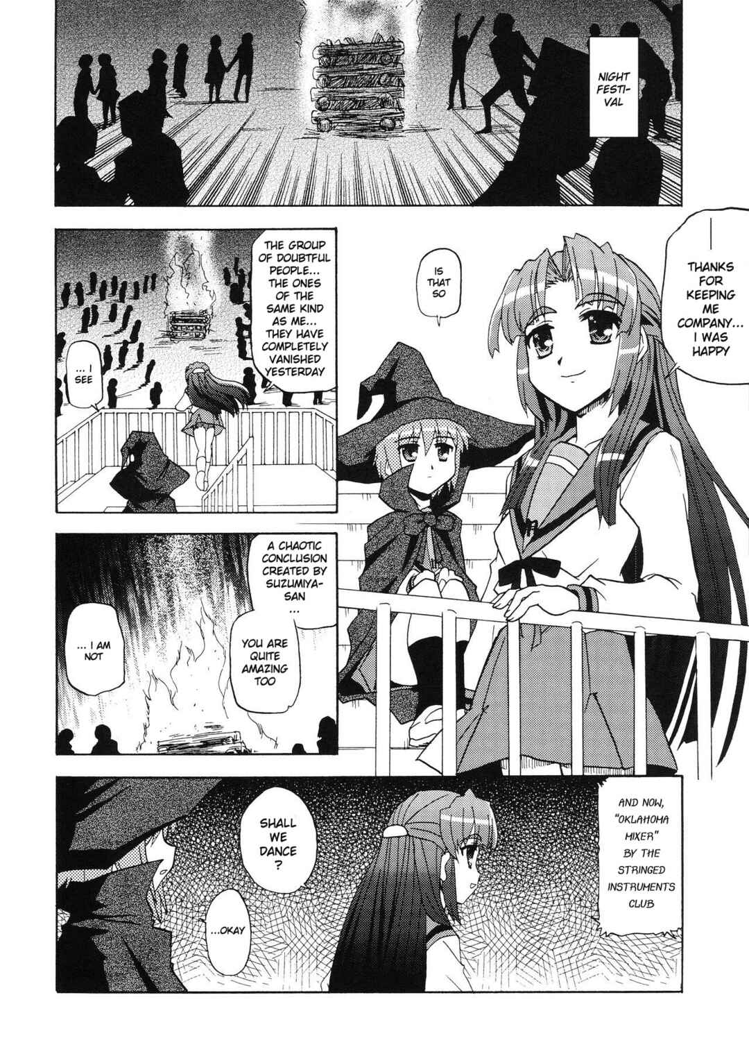 Page 17 Chapter Unknown_445c Suzumiya Haruhi no Yuutsu - Bannou Bunka Asakura Ryoko (Doujinshi)
